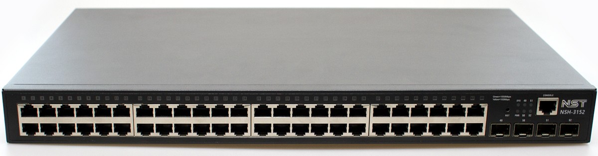 NST NSH-3152 48포트 기가비트 L3 스위치 + 4 10G SFP+